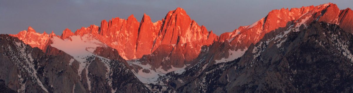 Mt Whitney Alpenglow