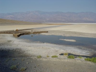 Badwater Basin In Bishop, CA