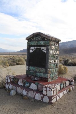 photo of battleground historical monument in Bishop, CA