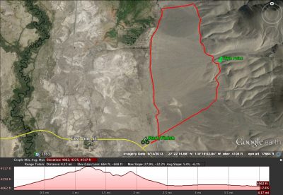 East Line Foothill loop route