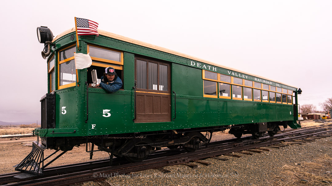 The unique train visitors can take at Laws Railroad Museum to experience the California Railroad History