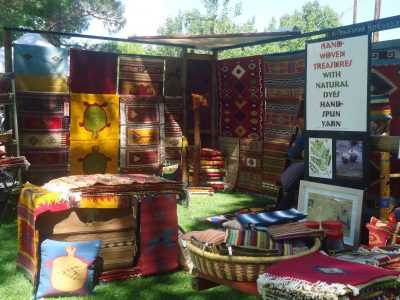 Arts & Crafts fair at Mule Days