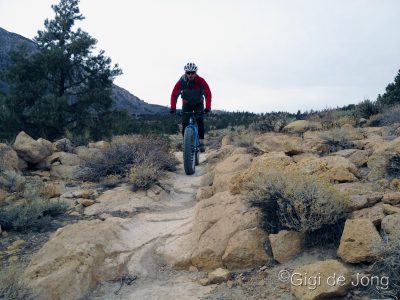 Riding the Wagon Wheel trail