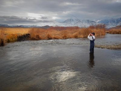 Winter Fishing - Photo: Jim Stimson