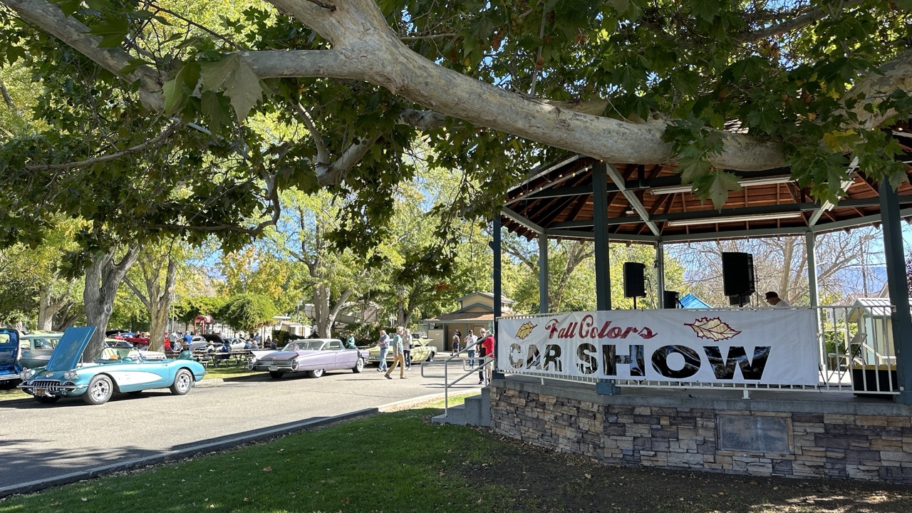 Bishop City Park hosts the annual Fall Colors Car Show