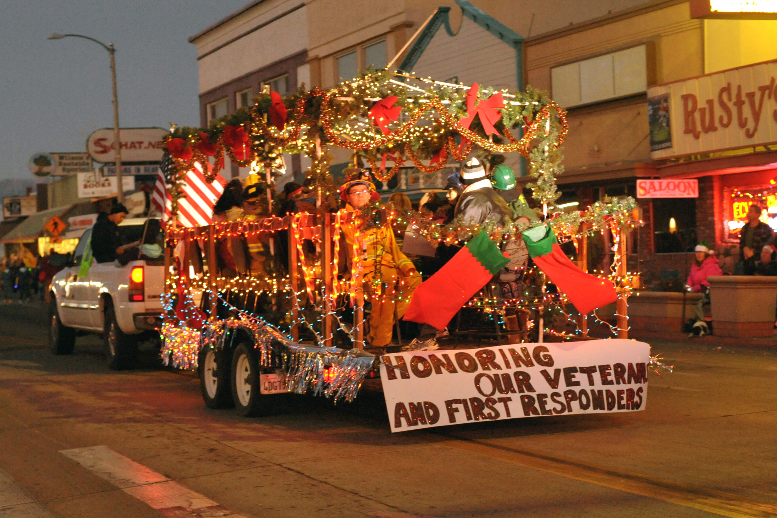 Lighted Christmas Parade Visitor Information Center