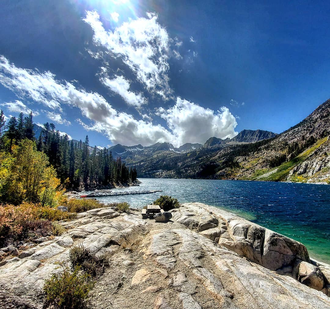 South Lake in Bishop California on a summer's day