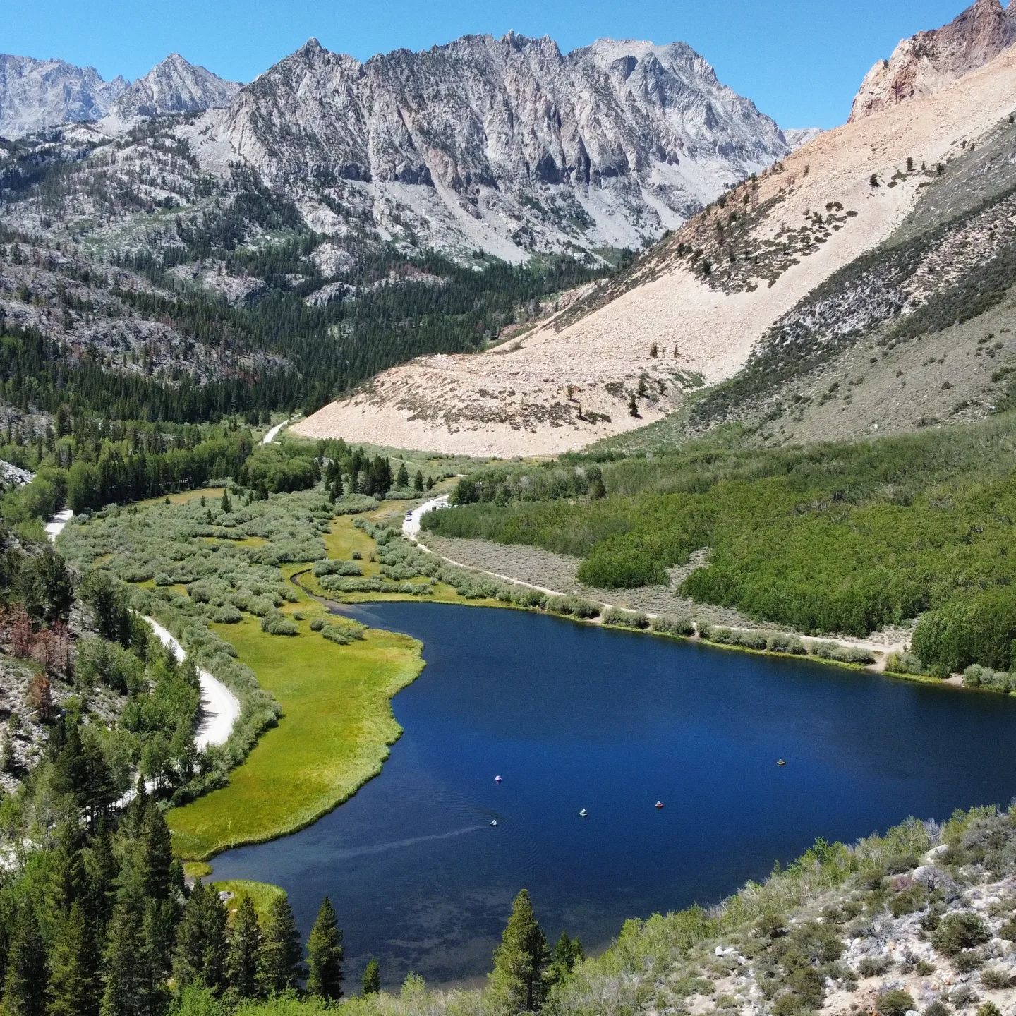 View of North Lake in Bishop California