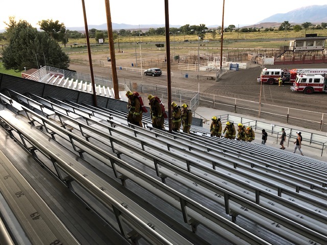 9/11 Memorial Stair Climb Hosted by the Bishop Fire Department
