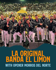 La Original Banda El Limón and Los Morros Del Norte to perform, Music