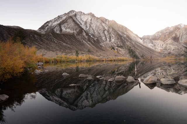 Sunrise at convict lake