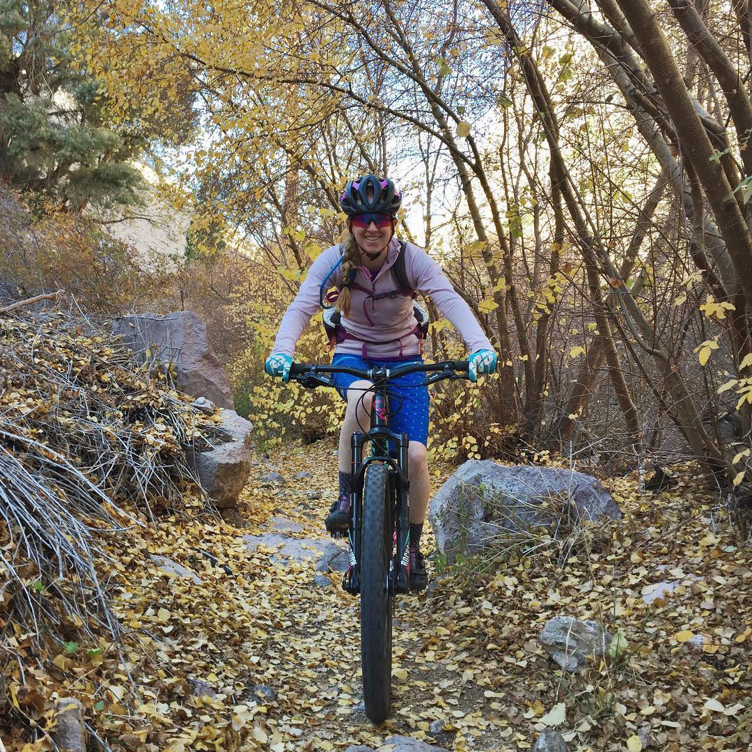 mountain biking