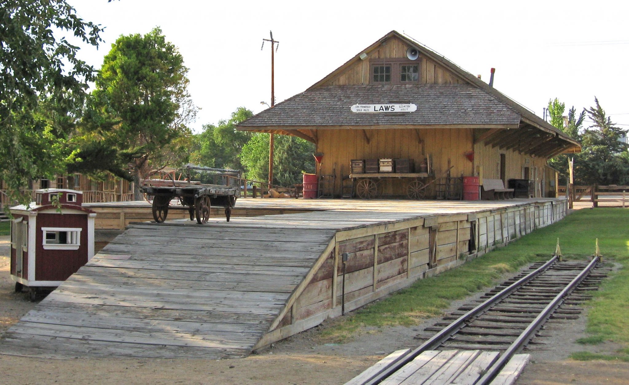 The Depot at Laws Railroad Museum and Historic Site