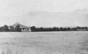 Camp Independence Adobe Hospital – late 1800s. Photo Courtesy of Eastern California Museum.
