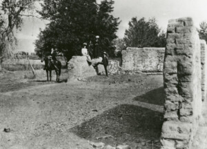 Ruins of Camp Independence. Photo Courtesy of Eastern California Museum.