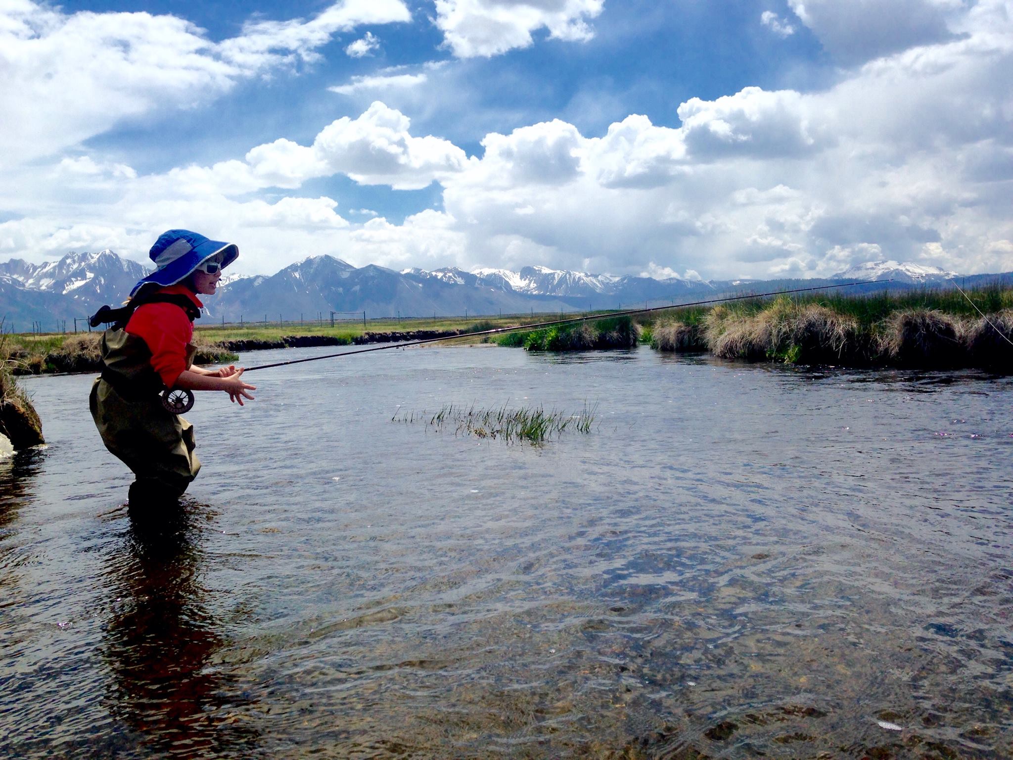 Kid Fishing Upper Owens